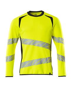 Mascot Accelerate 19084 sweatshirt gul/marine Hi-vis