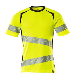 Mascot Accelerate 19082-771 T-shirt gul/marine Hi-vis