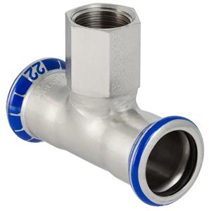 Geberit Mapress T-stykke med indvendigt gevind