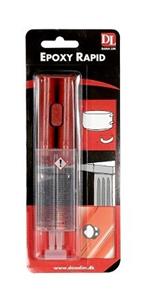 Dana Lim Rapid 332 epoxylim 2 komponent klar (både lim og hærder)
