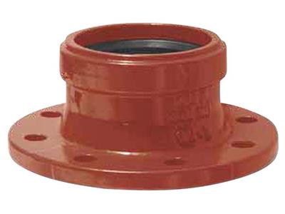 Grundfos flange til PVC rør
