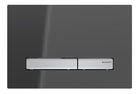 Geberit Sigma 50 betjeningsplade røgfarvet