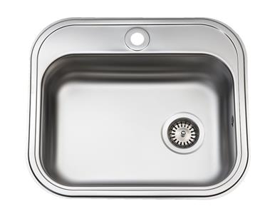 Intra Juvel MK480B stålvask med strainer