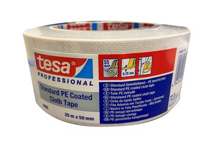 Tesa lærredstape hvid