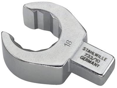 Stahlwille 733/10 Åben ring indstik til momentnøgler