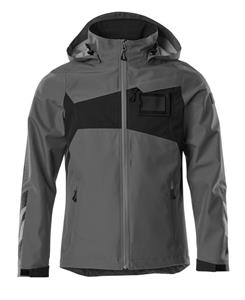 Mascot Accelerate 18301-231 skaljakke antracit sort