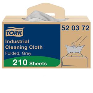 Tork W7 aftørringsklud Premium grå W7
