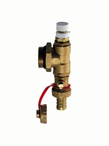 Danfoss FHF endestykke med manuel udluftning