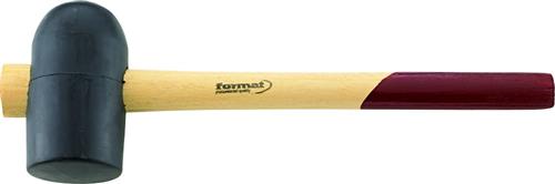 Format 6808 gummihammer buet askeskaft