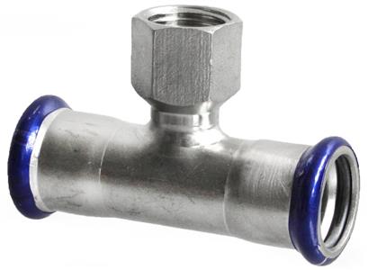 Unico SF Press T-stykke med indvendigt gevind