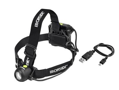 Ironside pandelampe med gummi batteripakke