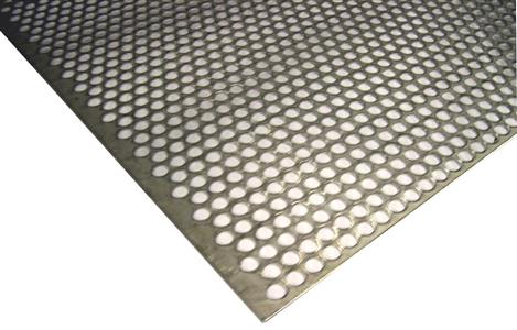 Rustfri Perforert Rist Rustfri perforeret plade Rustfri EN 1.4301 2B - 10mm, 1,5mm, 1000mm ...