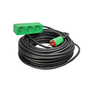 Blue Electric FLJ25-3 H07RN-F kabelsæt DK stikprop med jord