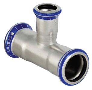 Geberit Mapress T-stykke med reduceret gren