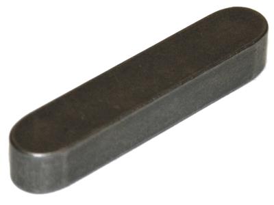 DIN 6885A pasfeder sort