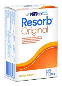 Nestle brusetabletter med appelsinsmag