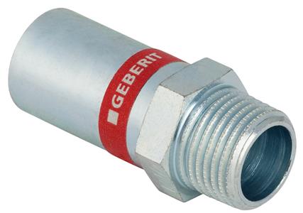 Geberit Mapress overgangsnippel