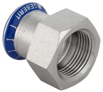 Geberit Mapress overgangsmuffe