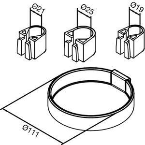 Damixa sæbeskål inkl. holdere