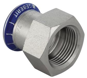 Geberit Mapress overgangsmuffe