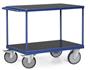 Bordvogn med 2 hylder