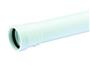 Wavin Wafix Drain pipe med muffe hvid PP HT