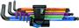 Wera 950 SPKL/9 HF Multicolour Hex Key Set