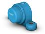 SKF P2BC Bearing Unit Complete Blå Food Line