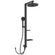 Ideal Standard Alu+ Shower system without thermostat silk black