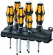 Wera 932/6 Screwdriver Set lige kærv/PH slagfast