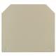 Weidmüller WAP 16+35 WTW 2,5-10 End partition plate beige