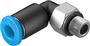 Festo QSML Elbow fitting push-in komposit metrisk nippel